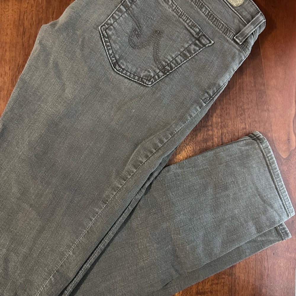 Ag Adriano Goldschmied Charcoal Denim Pants